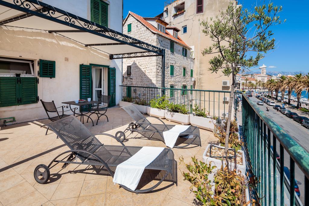 Ferienwohnung Augustea Terrace Split Exterior foto
